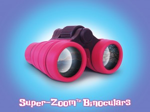 Super-Zoom binoculars