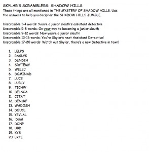 Shadow Hills Scramble