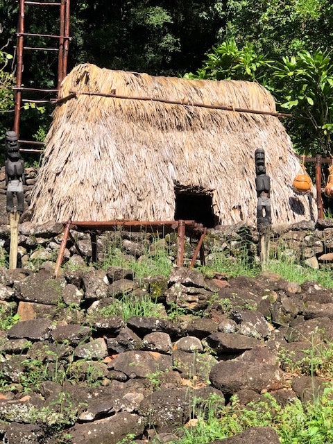 Island hut from a scene in book 5 in the Skylar Robbins mystery series.